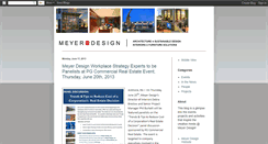 Desktop Screenshot of blog.meyerdesigninc.com