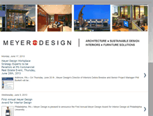 Tablet Screenshot of blog.meyerdesigninc.com